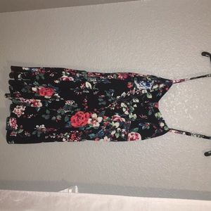 Black Floral Dress